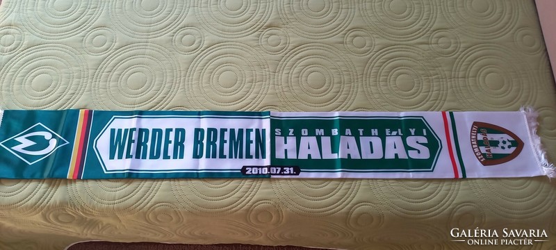 Supporter's scarf progress-werder bremen 31.07.2010.