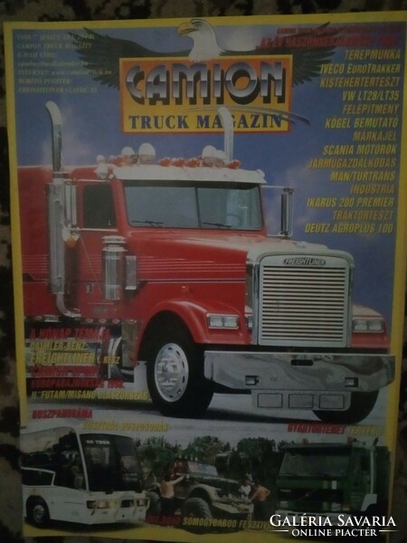 Kamion Truck Magazin ! Jó állapotban !!! 1998 / 7 !