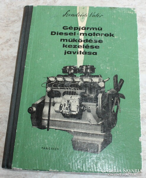 Gépjármű Diesel motorok működése, kezelése, javítása könyv