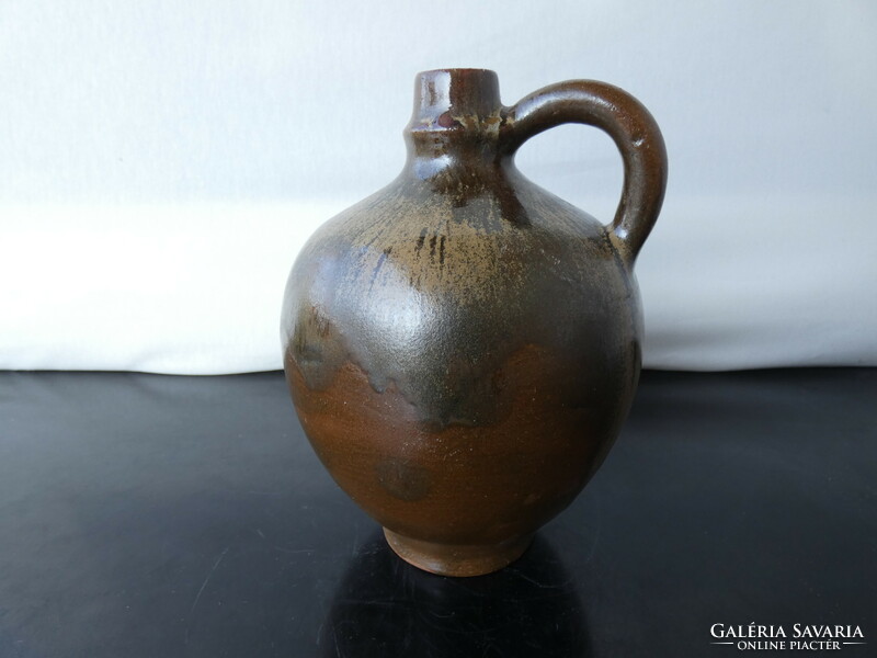 Franz theiner ceramic ceramic mug 1970.-From handmade austria marked tk.
