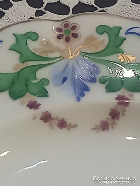 An elegant painted plate