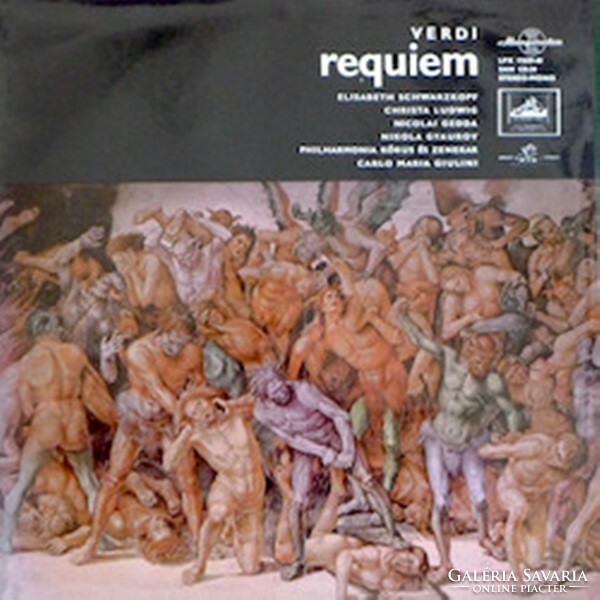 Verdi, Philharmonia Kórus És Zenekar, Carlo Maria Giulini - Requiem (2xLP, Album, Gat)