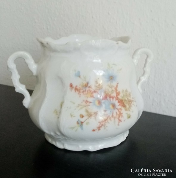 Régi (jelzett) porcelán cukortartó eladó