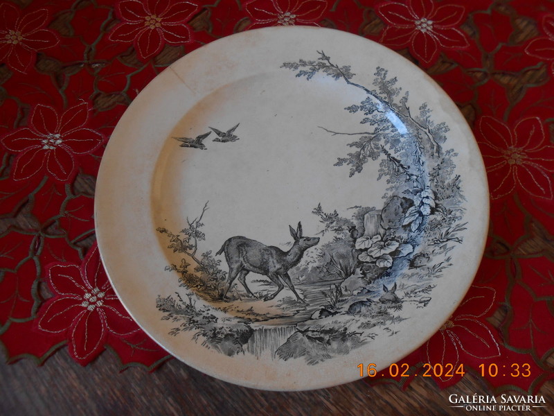 William brownfield & son Victorian English faience plate, 1875 iii