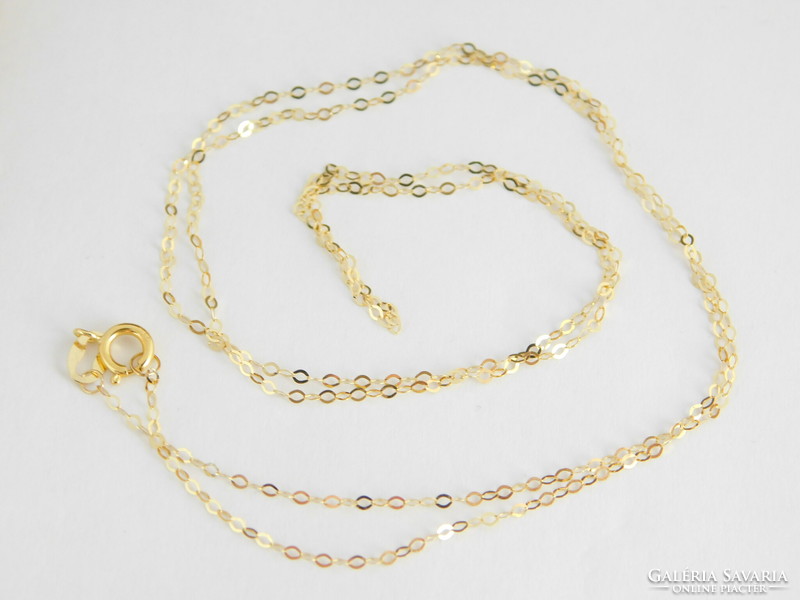 18 K gold necklace 45 cm long