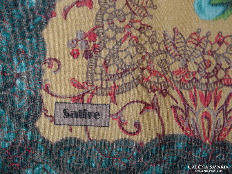 Salire nagyméretű rózsás női kendő, sál