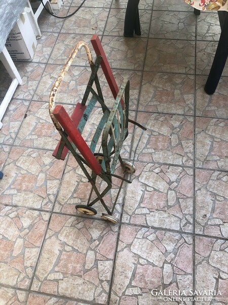 Antique toy stroller