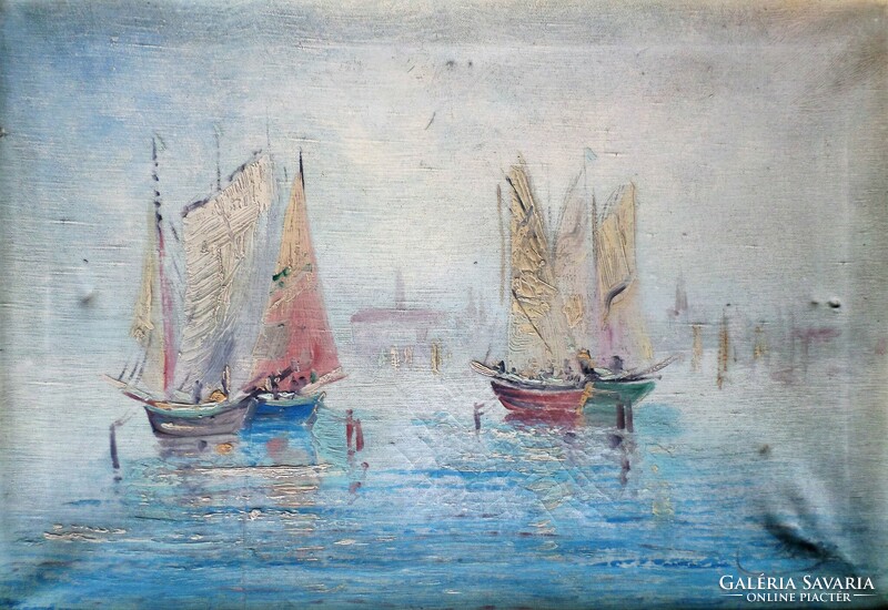 Venetian sailing ships xx. Beginning of the century