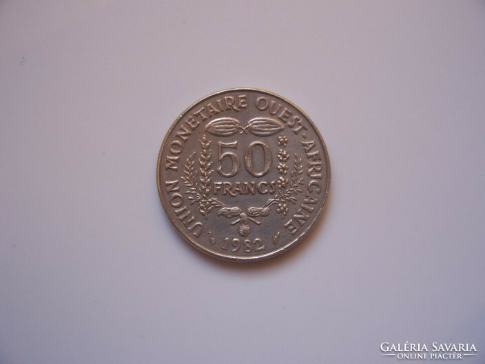 Nyugat Afrikai Államok  50 CFA Francs 1982  aUNC