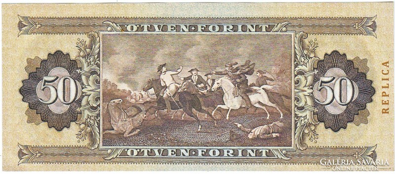 Magyarország 50 forint   REPLIKA 1951 UNC