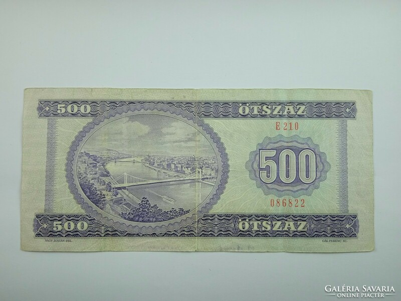 500 forint 1980 II.