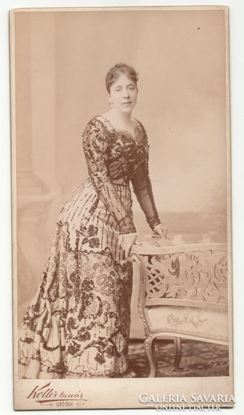 The wife of József Törley, a champagne manufacturer, Irene, a salesman from Székas.