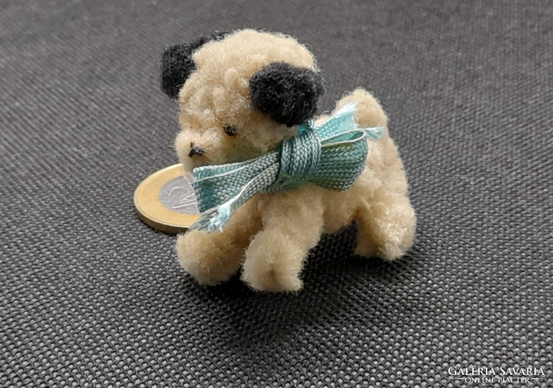 Vintage ARA Jeretzian gyapjú drótos mini kutyus
