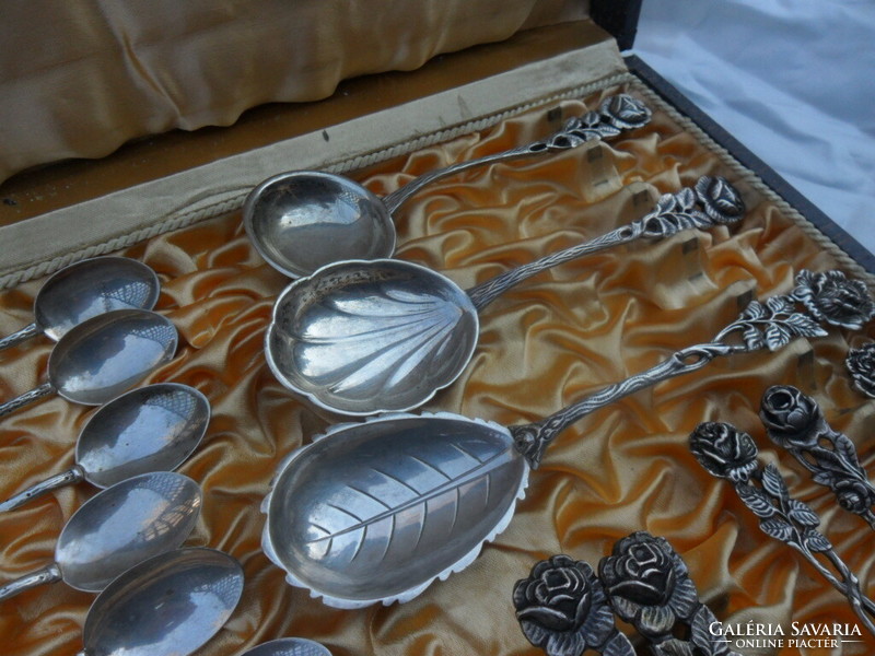 Hildesheim rose silver dessert tableware