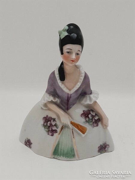 Vintage porcelán figura, 10,5 cm