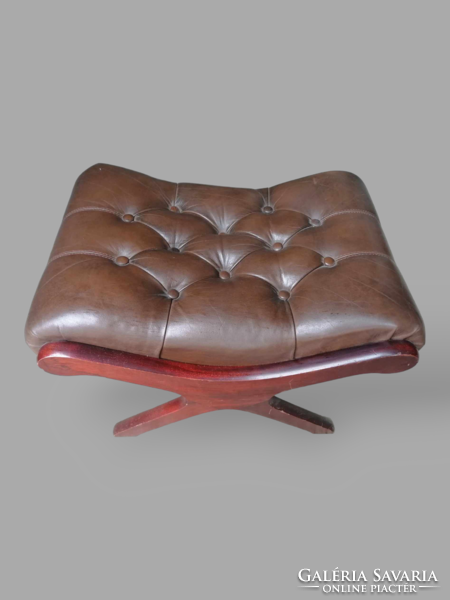 Leather seat, stool, ottoman