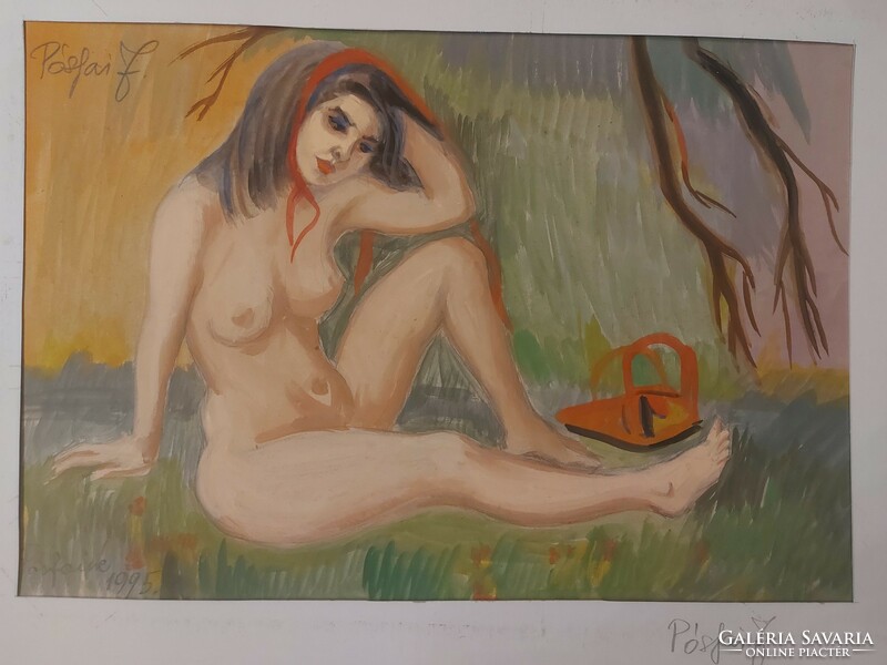 L.Kovács Júlia/Pósfai Júlia/Pósfainé: "", festmény, akvarell, 35x50 cm