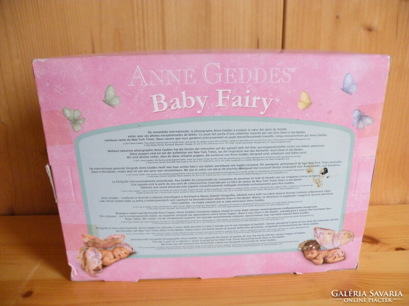 Anne Geddes Fairy fekvő tündér baba - Anne Geddes (Új-Zélandi fotográfus) Baby Fairy - bontatlan -