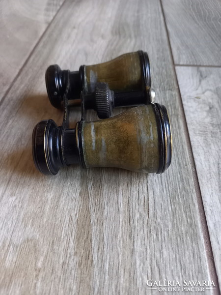 Beautiful antique copper binoculars/binoculars (9x10.5x4.3 cm)