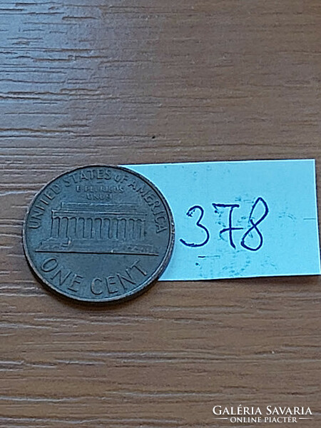 Usa 1 cent 1968 / d, abraham lincoln 378