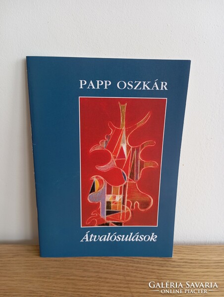 Oszkár Papp exhibition catalogue.