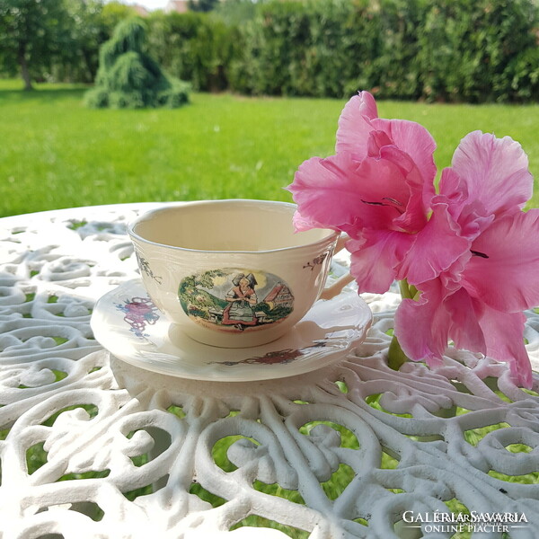 Sarreguemines Oberna tea cup set