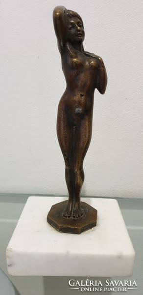 Antique female nude sculpture 19cm