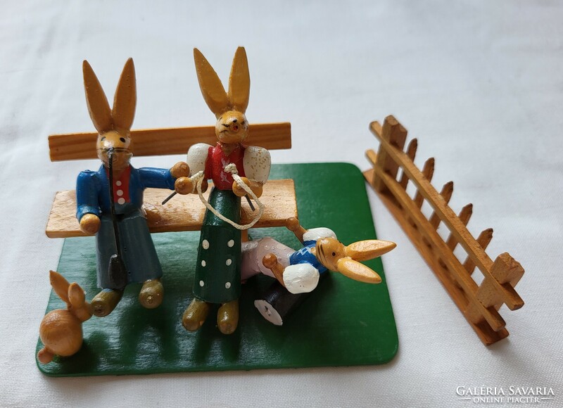 Easter tree bunny rabbit decoration props ornament