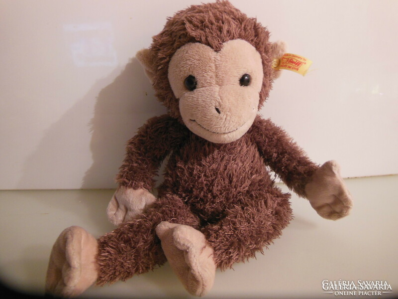 Steiff - monkey - 30 x 15 cm - soft - huggable - plush - exclusive - German - flawless