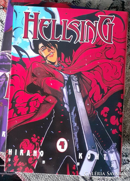 Hirano Kohta: Hellsing 4. - magyar nyelvű, japán manga újszerű állapotban