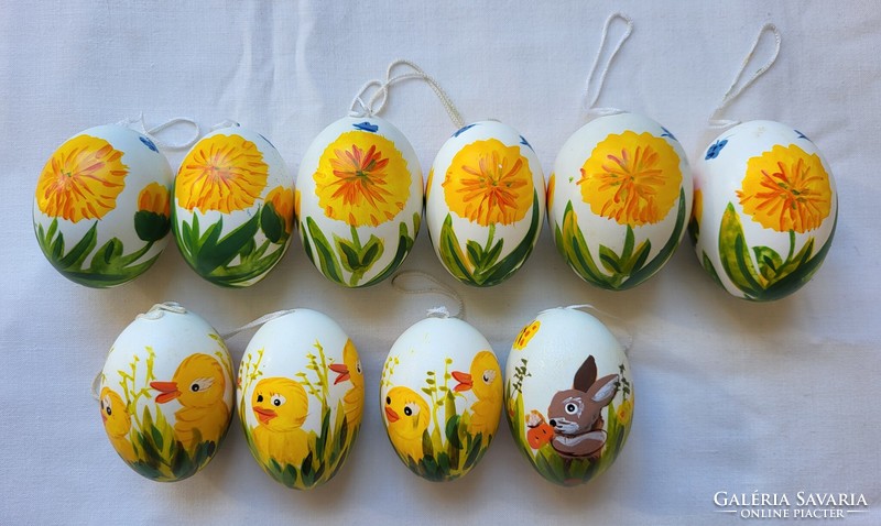 Hand painted Easter egg decoration prop egg tree ornament