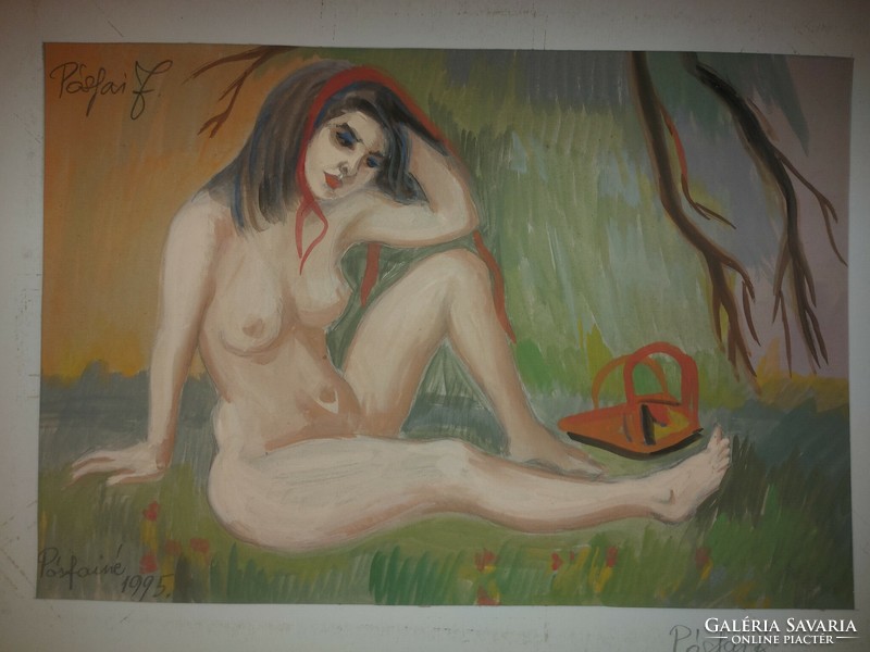 L.Kovács Júlia/Pósfai Júlia/Pósfainé: "", festmény, akvarell, 35x50 cm