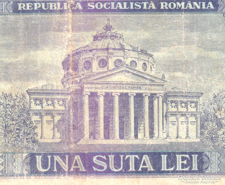 100 LEI 1966 ROMANIA