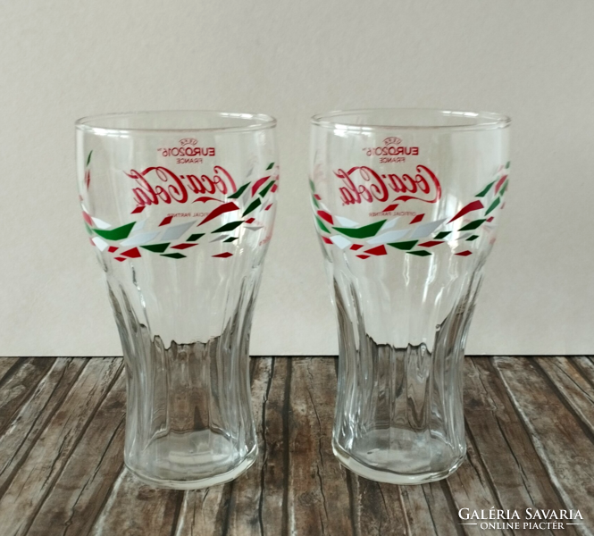 Coca-Cola glass cup, 2016 European football championship for France collection, for replacement