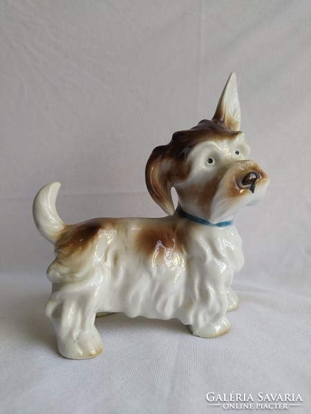 Fairy standing ear dog porcelain