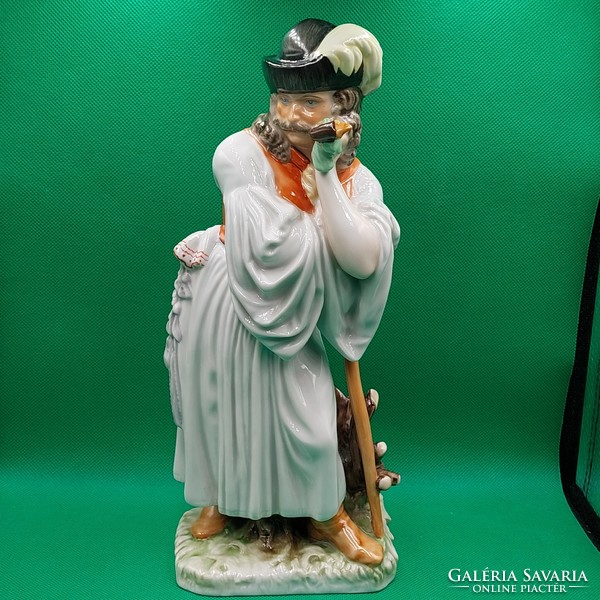 Gácser kata Herend shepherd figurine