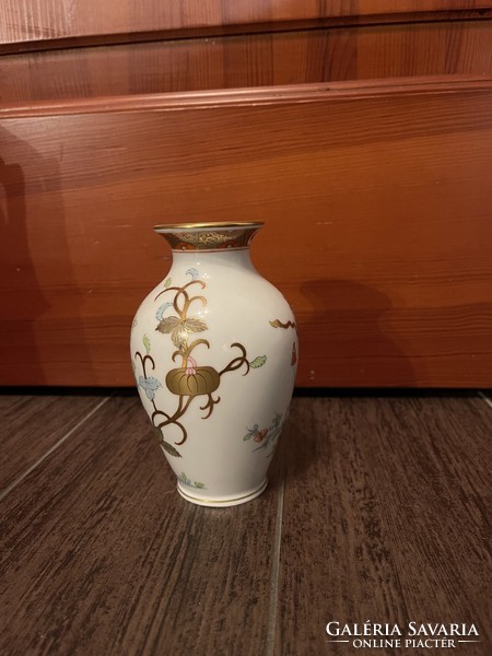 Herend jubilee vase with oriental pattern