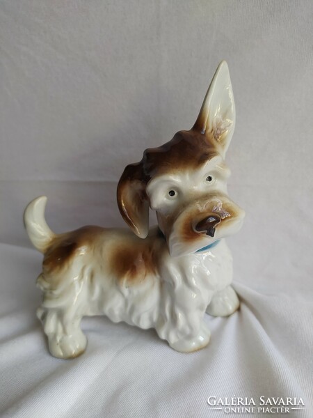 Fairy standing ear dog porcelain