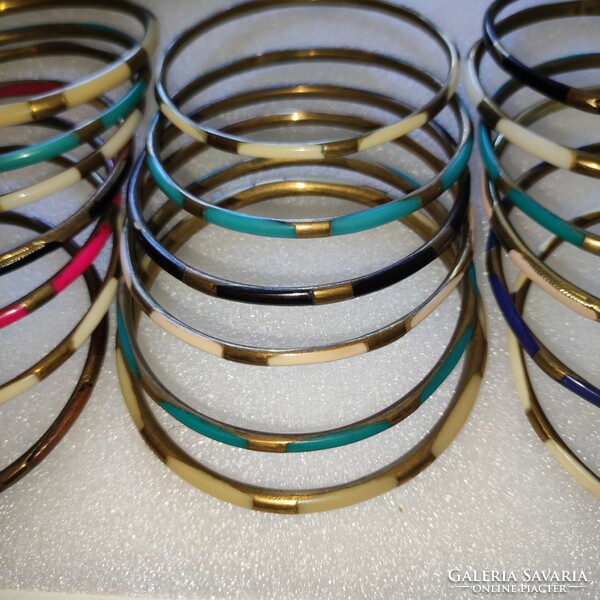 Bomb price! Package of 19 spherical copper bracelets