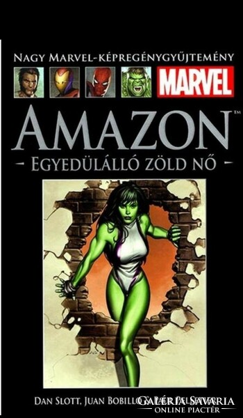 MARVEL 17 : Amazon: Egyedülálló zöld nő  ( KÉPREGÉNY KÖNYV)