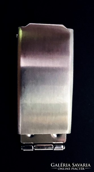Steel watch clasp (1.5 cm wide buckle eye width)