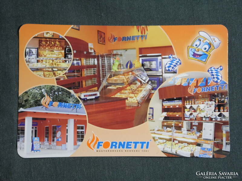 Card calendar, Fornetti bakery shops, Kecskemét, igal, 2006, (6)