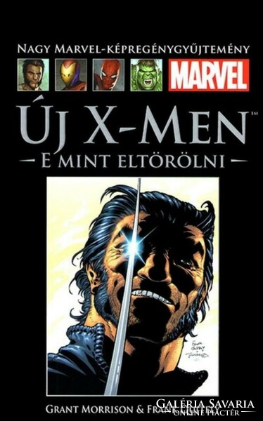 MARVEL 24 :Új X-Men: E, mint Eltörölni   ( KÉPREGÉNY KÖNYV)