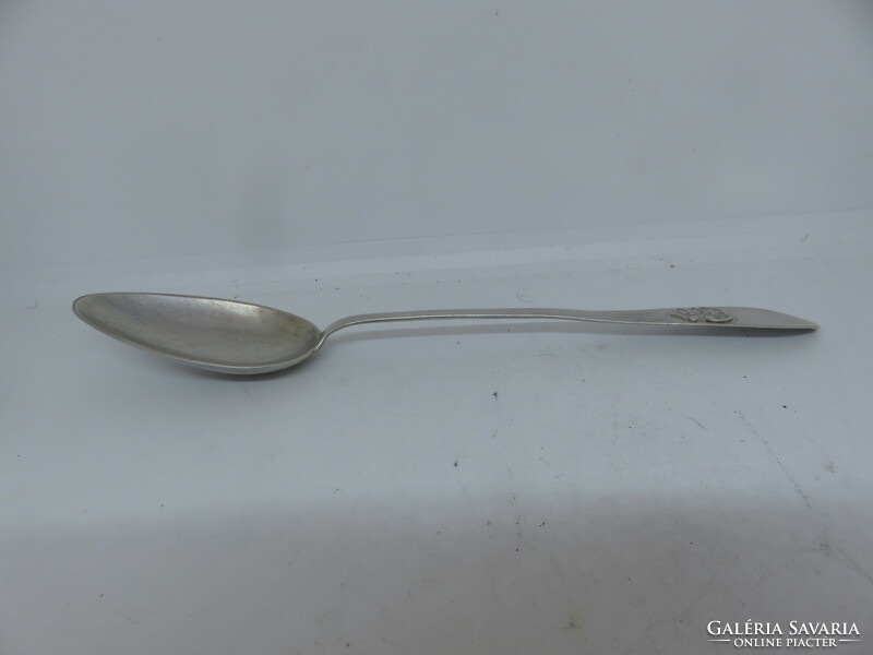 12 Latos antique silver Prussian spoons
