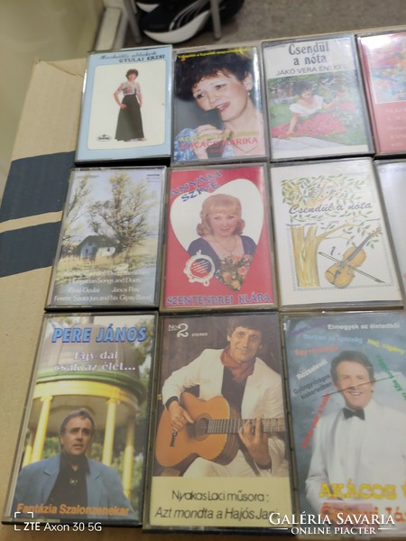 19 Hungarian sheet music cassettes for sale