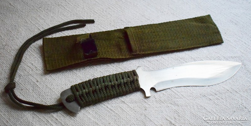 SABER katonai vagy vadász kés 27,5 cm  , eredeti tokkal