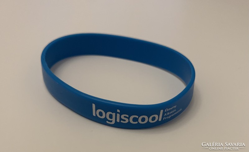 New logiscool blue silicone bracelet bangle bracelet