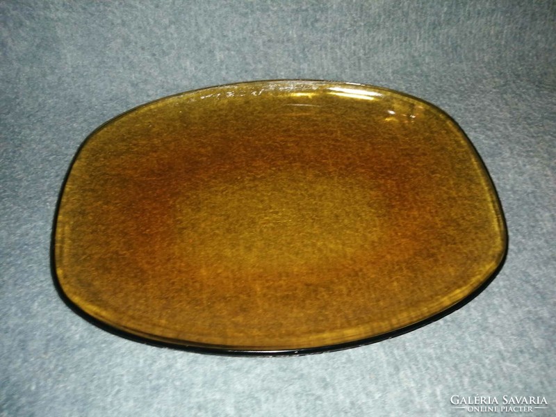 Rigopal glass tray, table center 24*30 cm (a8)