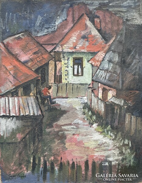 Árpád Gecse - houses in Tabán are a rarity!