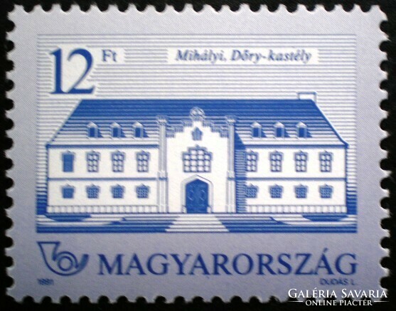 S4113 / 1991 Kastélyok V. bélyeg postatiszta legolcsóbb válozat